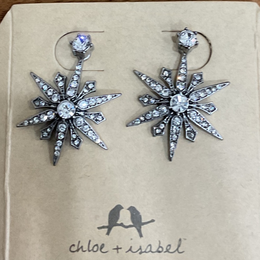 Chloe + Isabel snowflake earrings